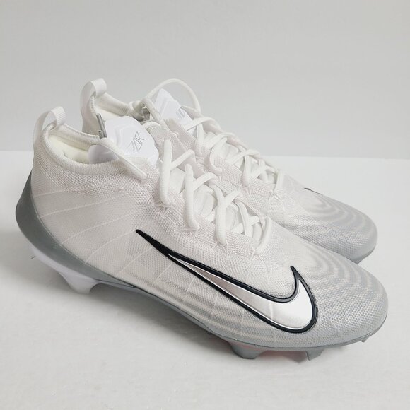 NEW Nike Vapor Elite 1 Football Cleats FB3288-100 Size 8.5 White main image 7